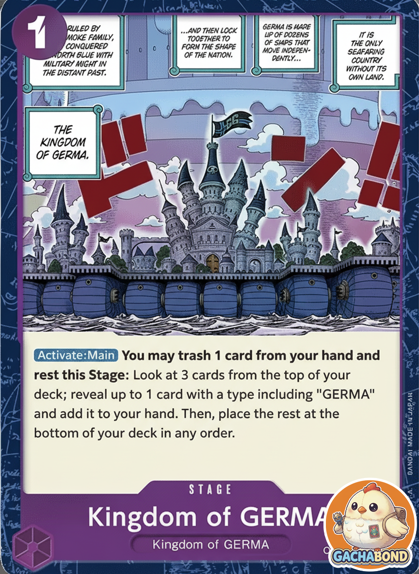 Kingdom of GERMA (Textured Foil) - Premium Booster The Best (PRB-01) - OP06-079