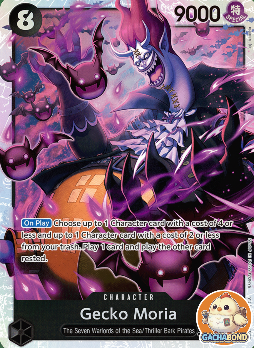 Gecko Moria - Wings of the Captain (OP06) - OP06-086