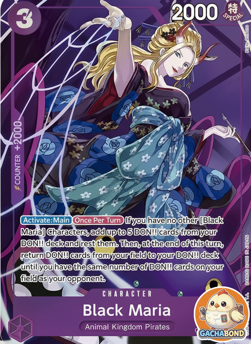 Black Maria (Parallel) - Two Legends (OP08) - OP08-074
