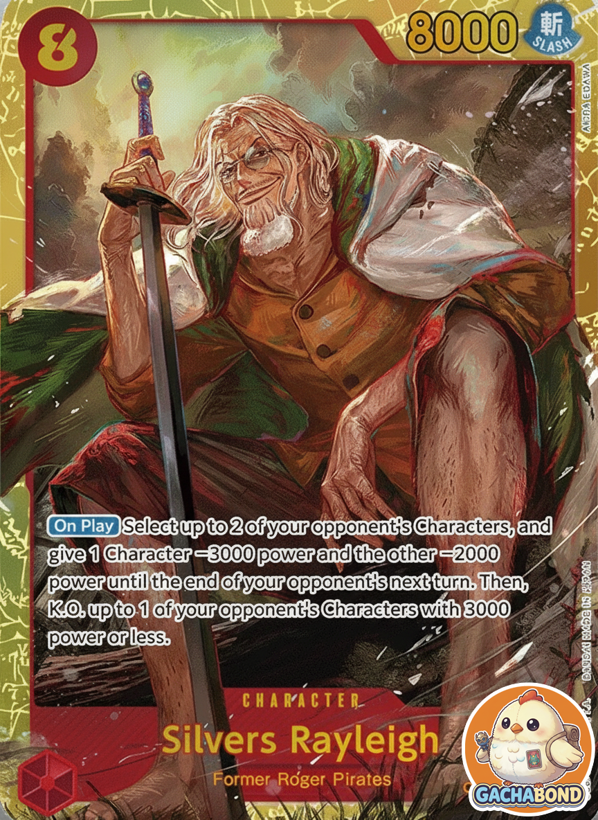 Silvers Rayleigh - Two Legends (OP08) - OP08-118