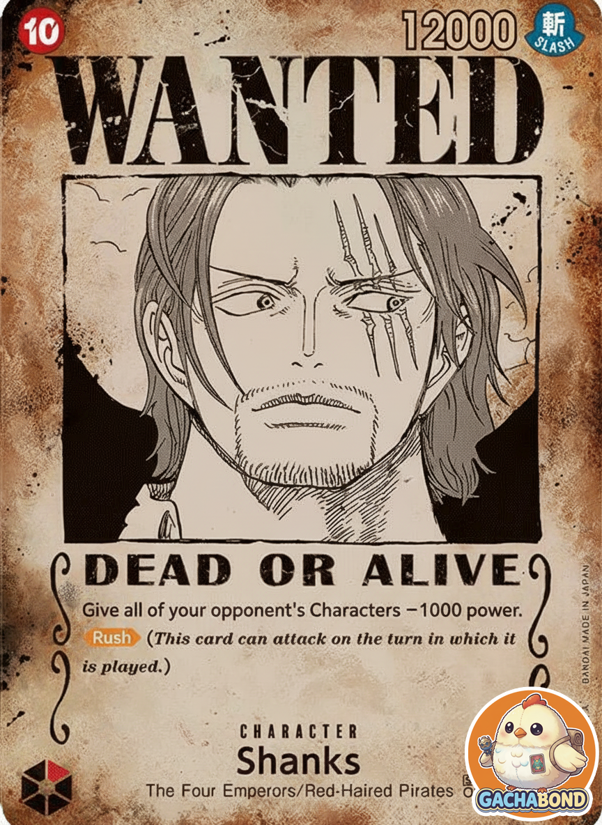 Shanks (Wanted Poster) - Emperors in the New World (OP09) - OP09-004