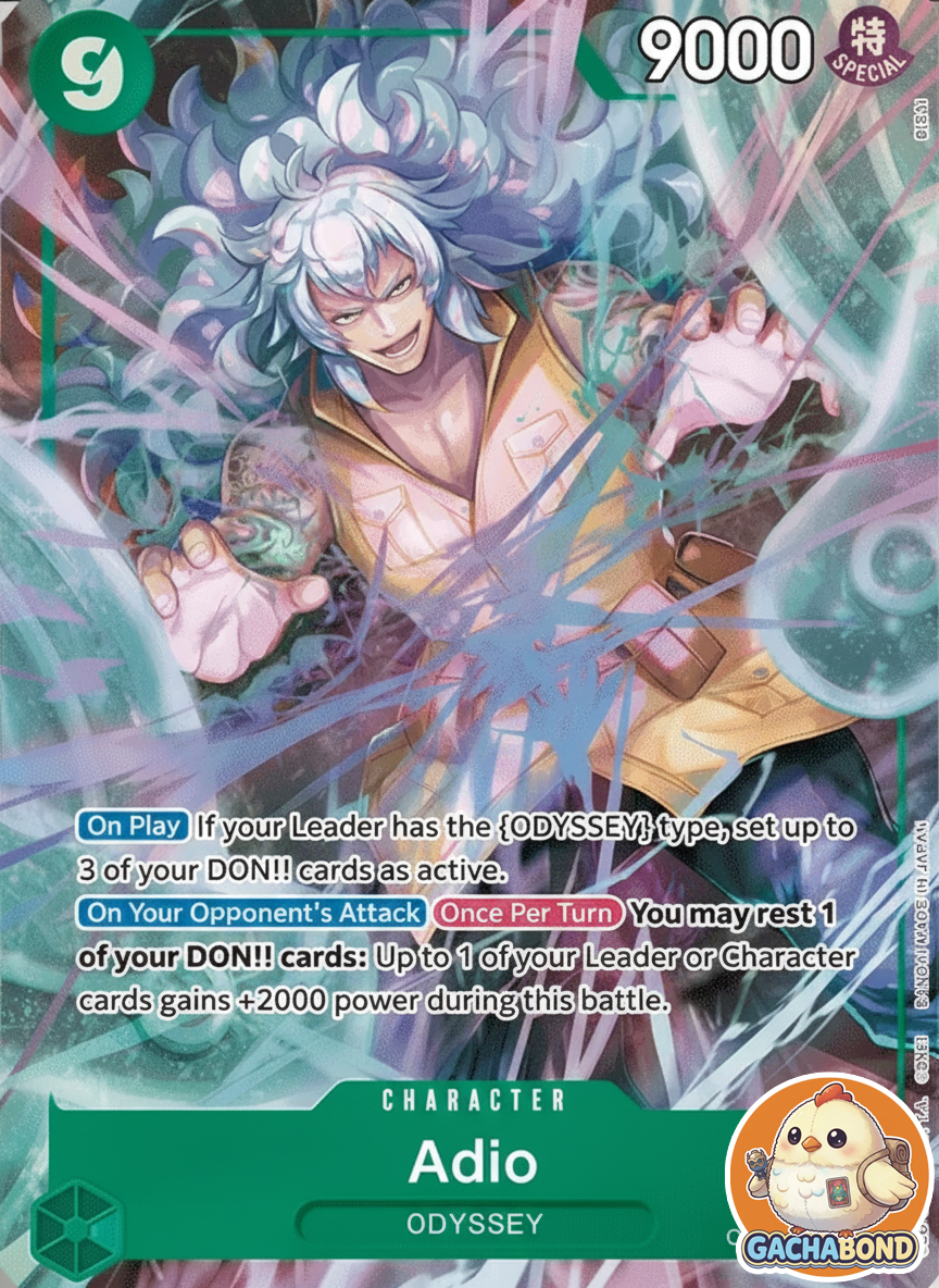 Adio (Parallel) - Emperors in the New World (OP09) - OP09-023
