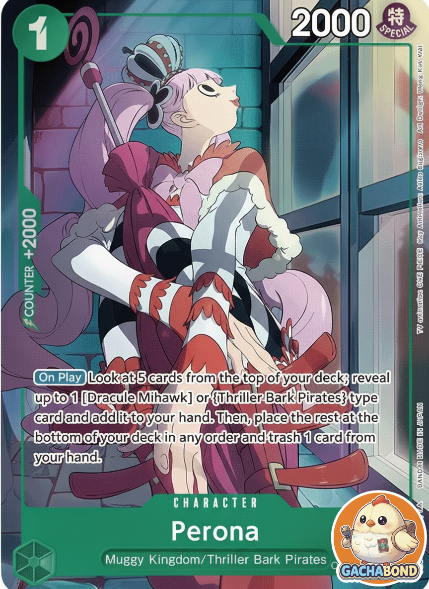 Perona (Parallel) - Emperors in the New World (OP09) - OP09-034