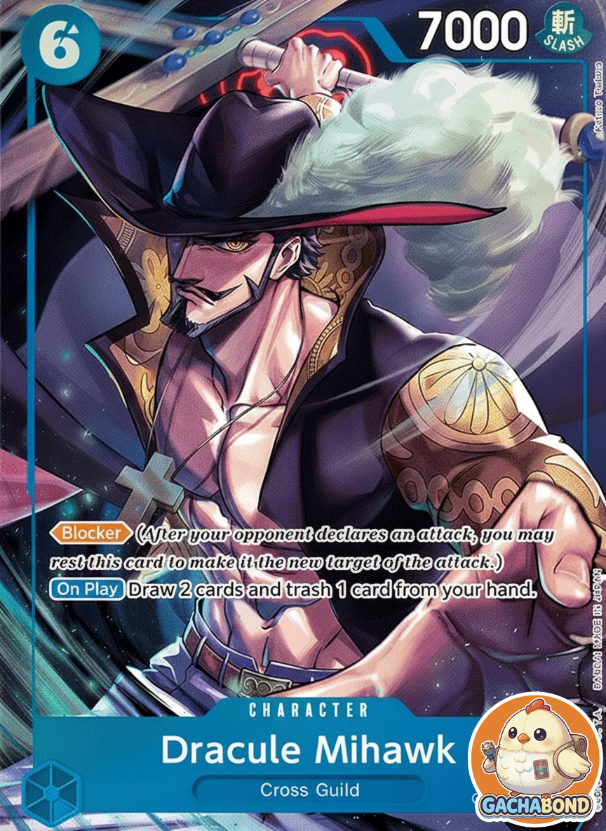 Dracule Mihawk (Parallel) - Emperors in the New World (OP09) - OP09-048