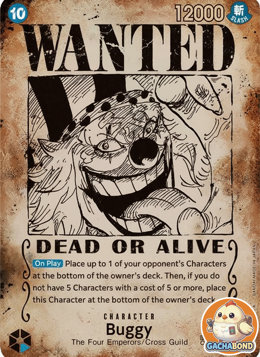 Buggy (Wanted Poster) - Emperors in the New World (OP09) - OP09-051