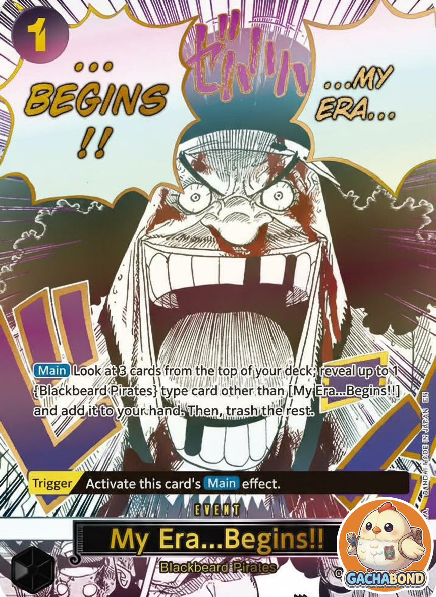 My Era...Begins!! (Alternate Art) - Premium Booster The Best Vol. 2 (PRB-02) - OP09-096