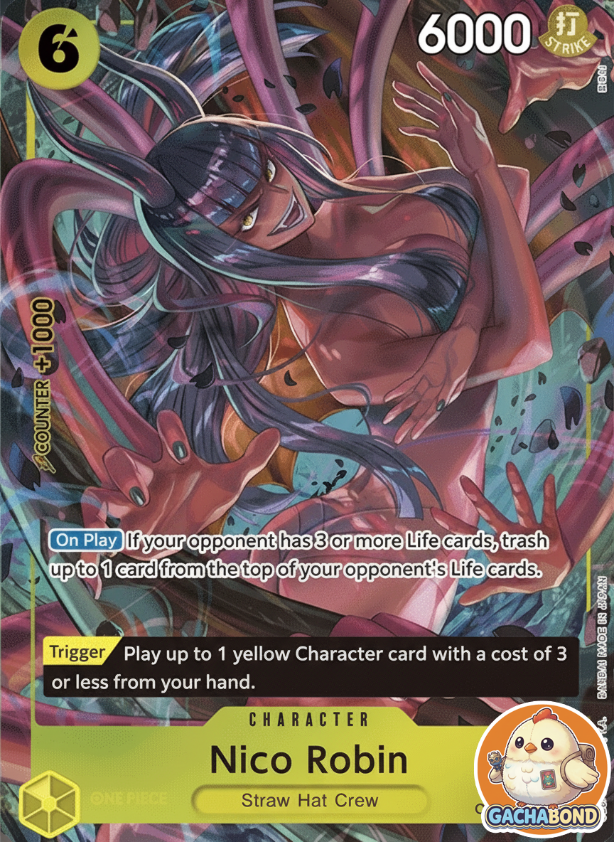 Nico Robin (Parallel) - Emperors in the New World (OP09) - OP09-107