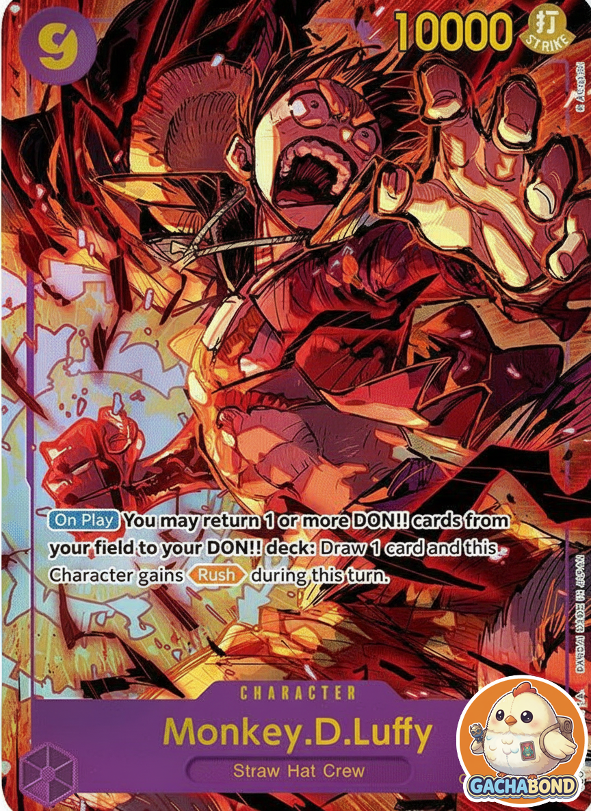 Monkey.D.Luffy (Alternate Art) - Emperors in the New World (OP09) - OP09-119