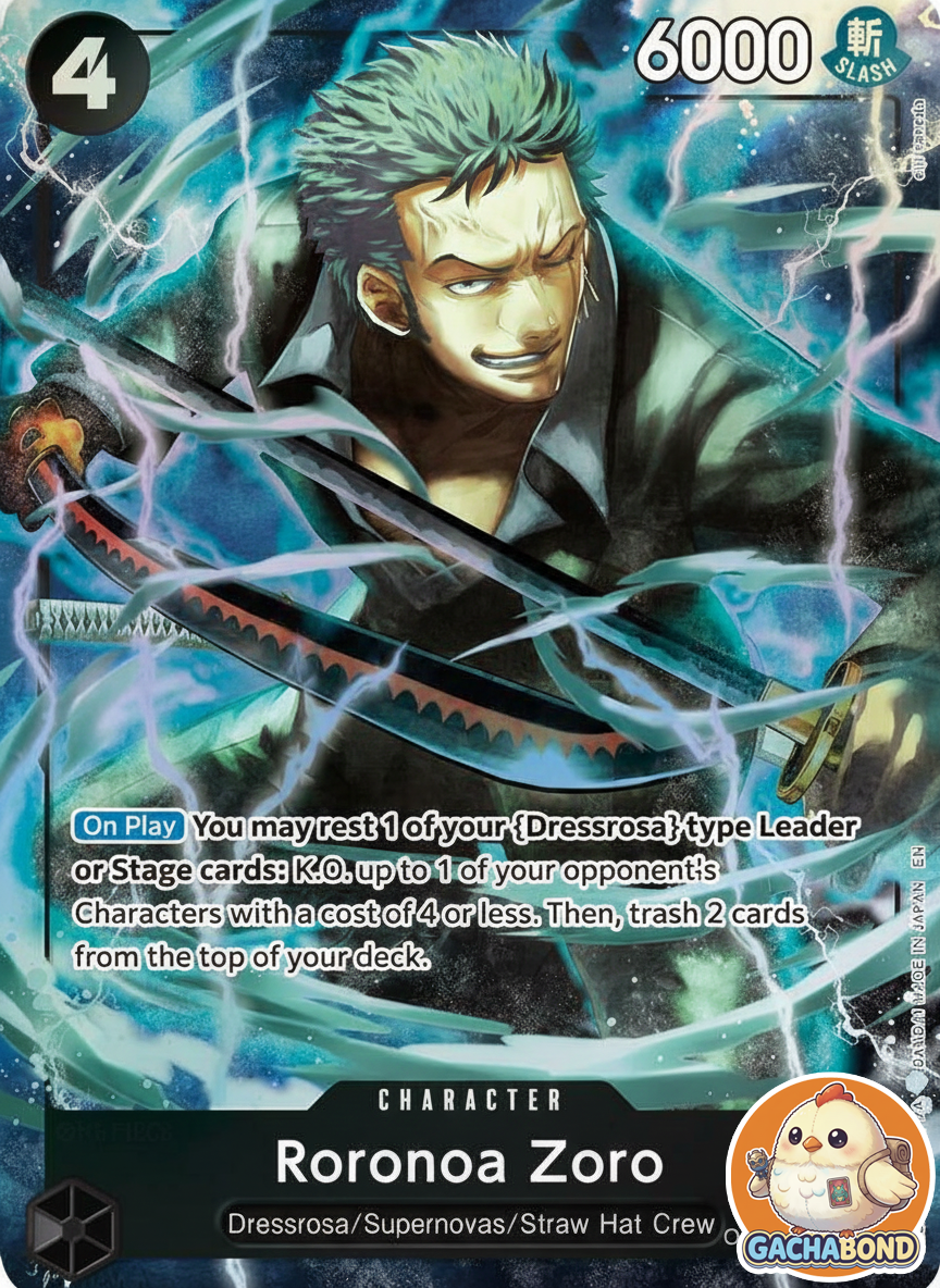 Roronoa Zoro (Alternate Art) - Premium Booster The Best Vol. 2 (PRB-02) - OP10-095