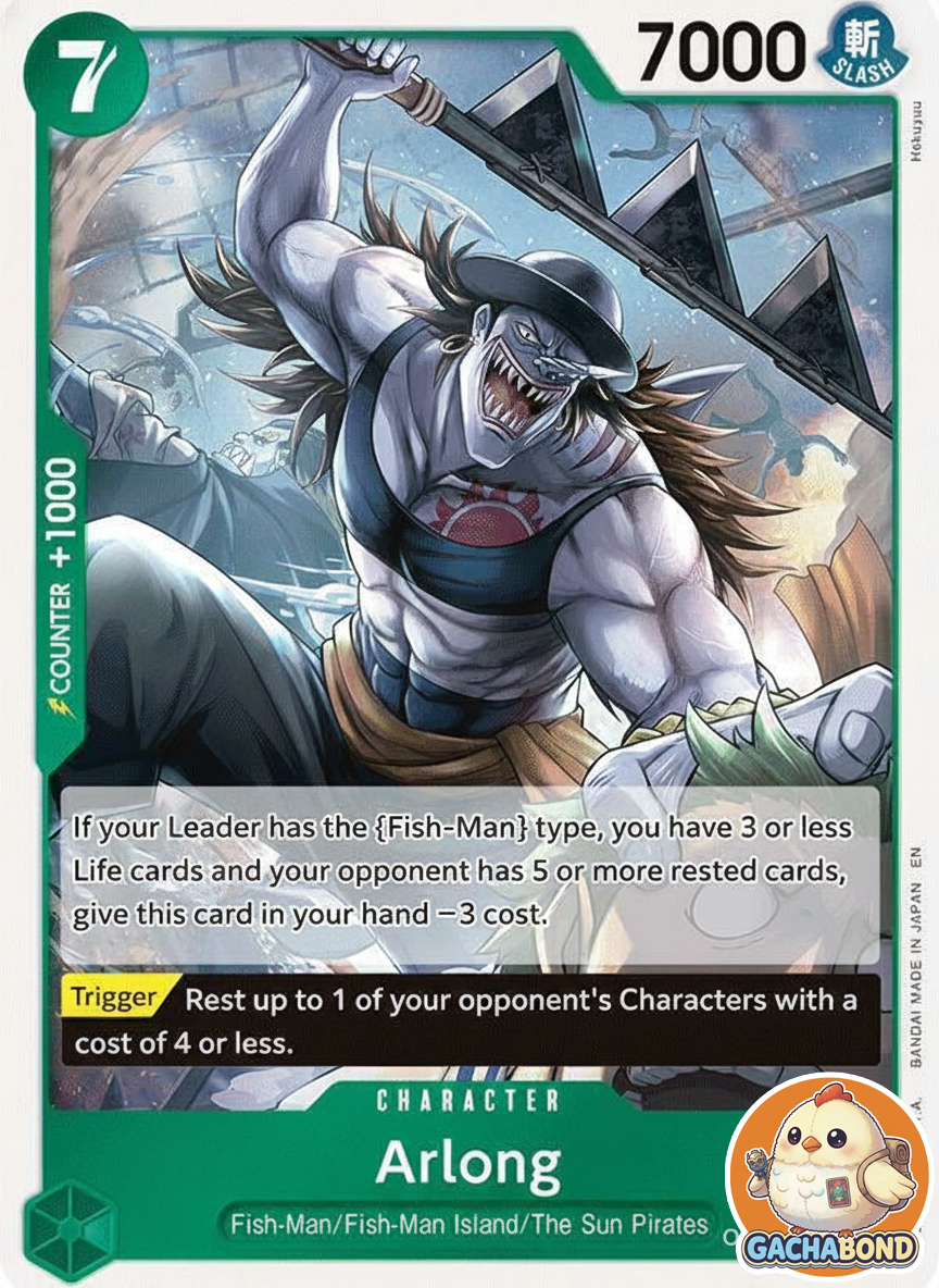 Arlong - A Fist of Divine Speed (OP11) - OP11-023