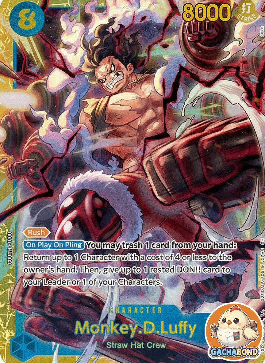 Monkey.D.Luffy - A Fist of Divine Speed (OP11) - OP11-118