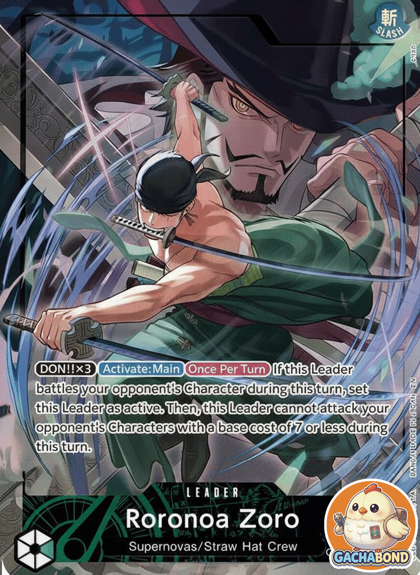 Roronoa Zoro (Alternate Art) - Legacy of the Master (OP12) - OP12-020