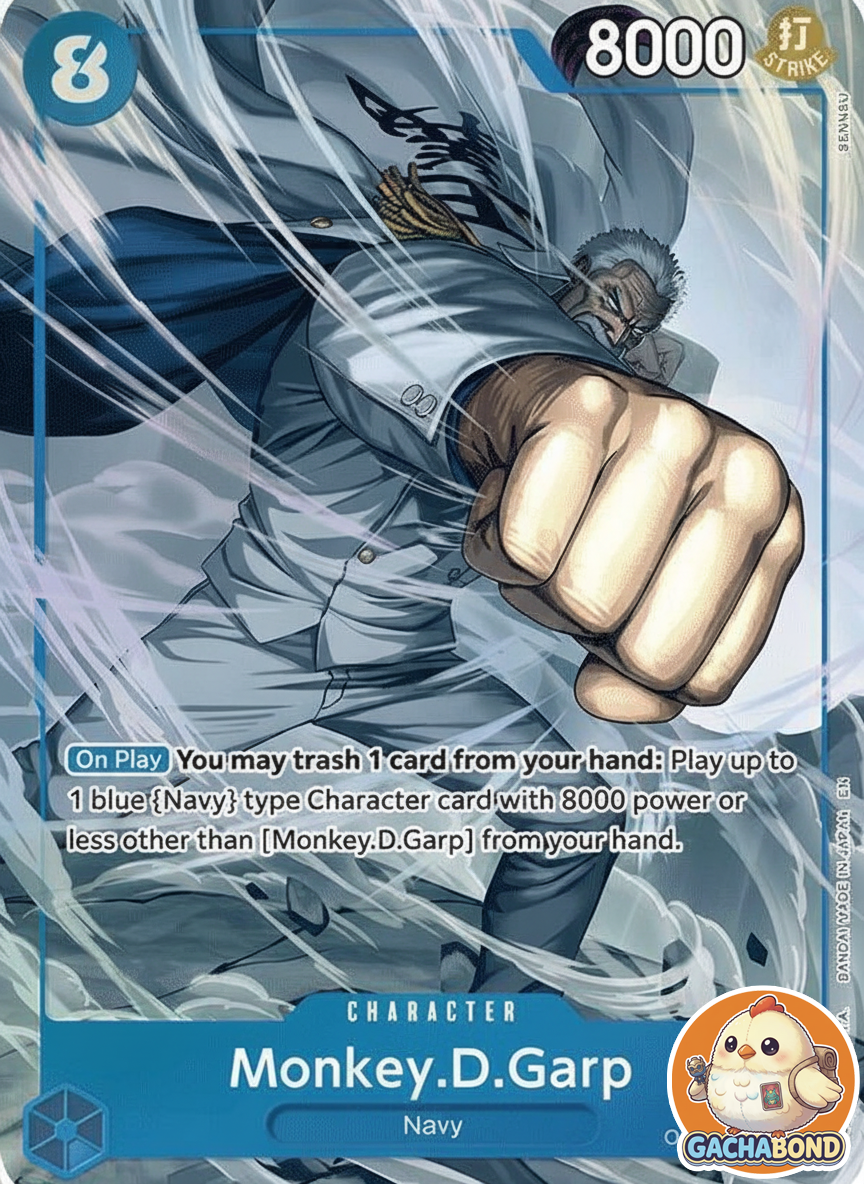 Monkey.D.Garp (Alternate Art) - Legacy of the Master (OP12) - OP12-056