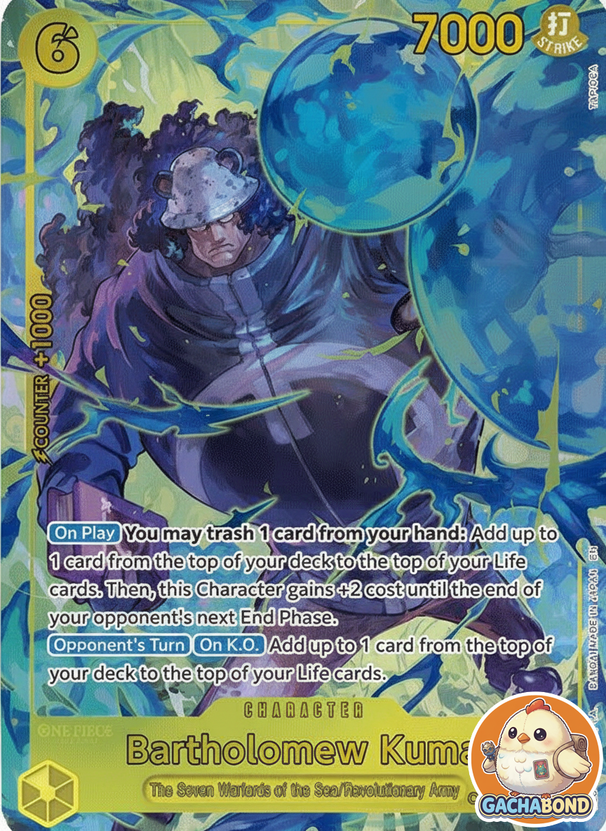 Bartholomew Kuma (Alternate Art) - Legacy of the Master (OP12) - OP12-119