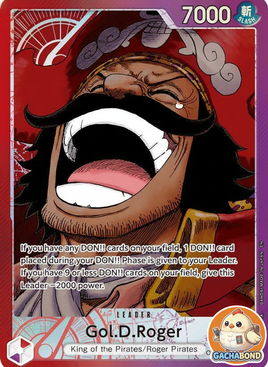 Gol.D.Roger (003) (Alternate Art) - Carrying On His Will (OP13) - OP13-003