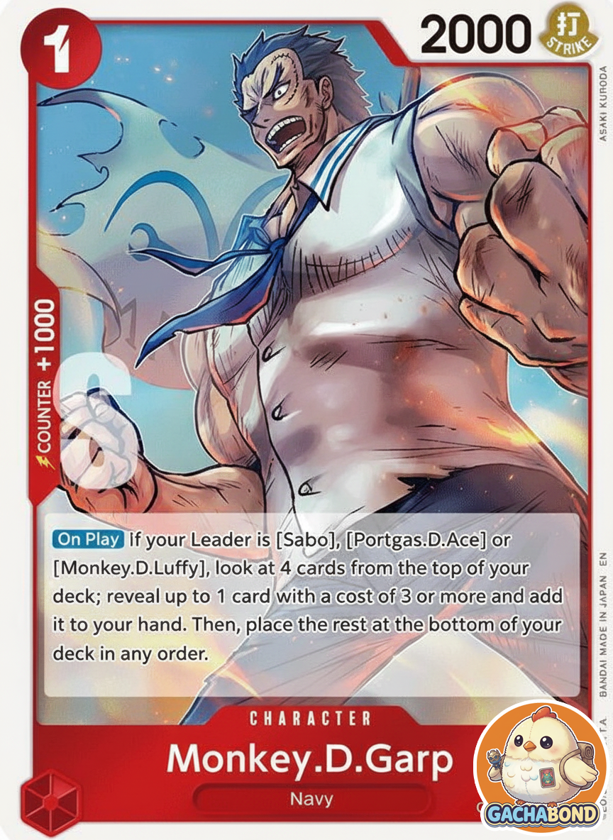 Monkey.D.Garp - Carrying On His Will (OP13) - OP13-016