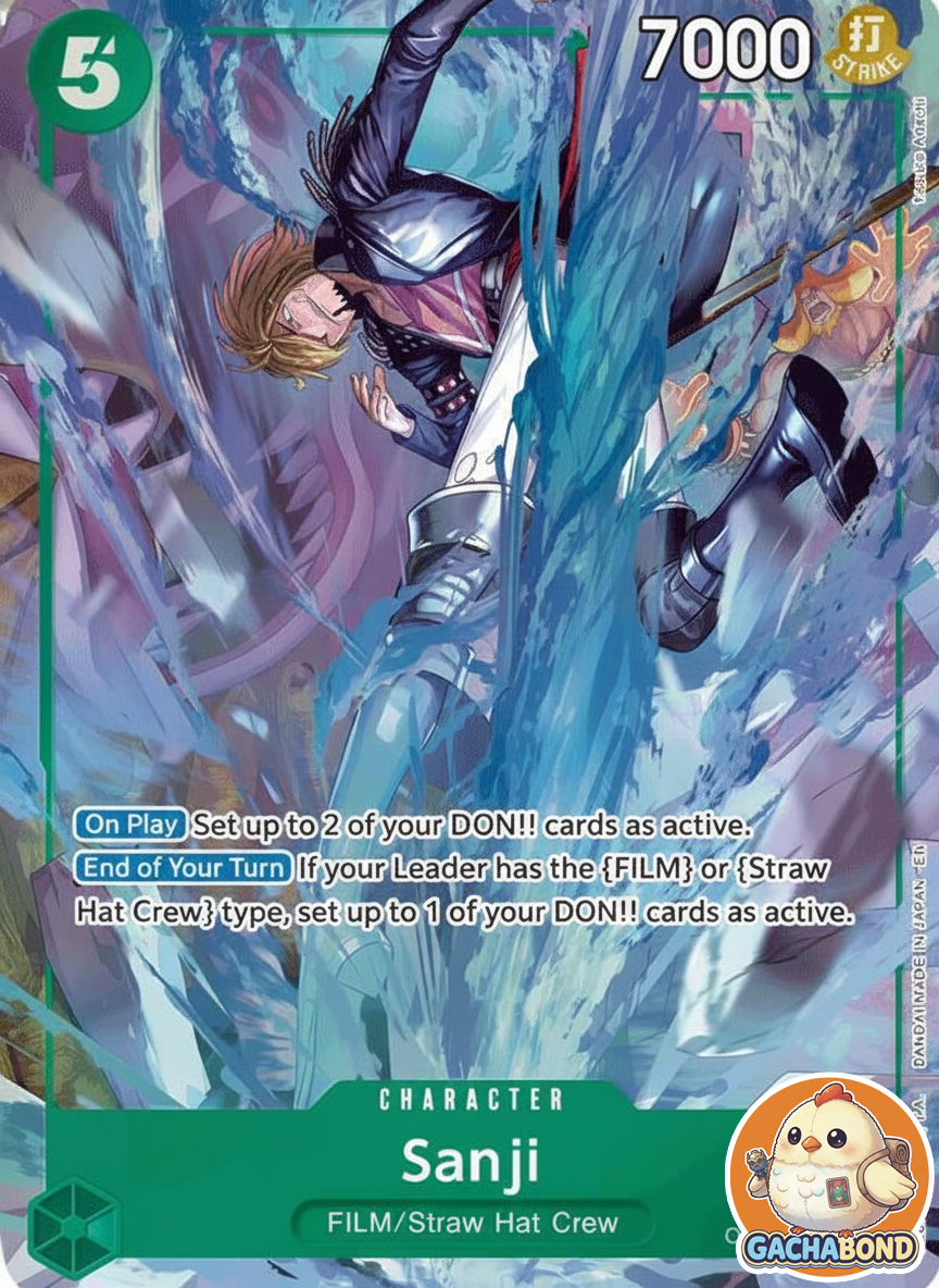 Sanji (Alternate Art) - Carrying On His Will (OP13) - OP13-027