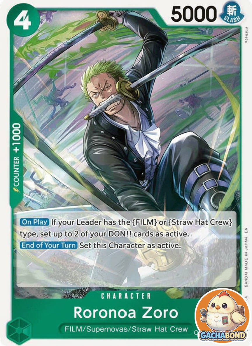 Roronoa Zoro - Carrying On His Will (OP13) - OP13-037