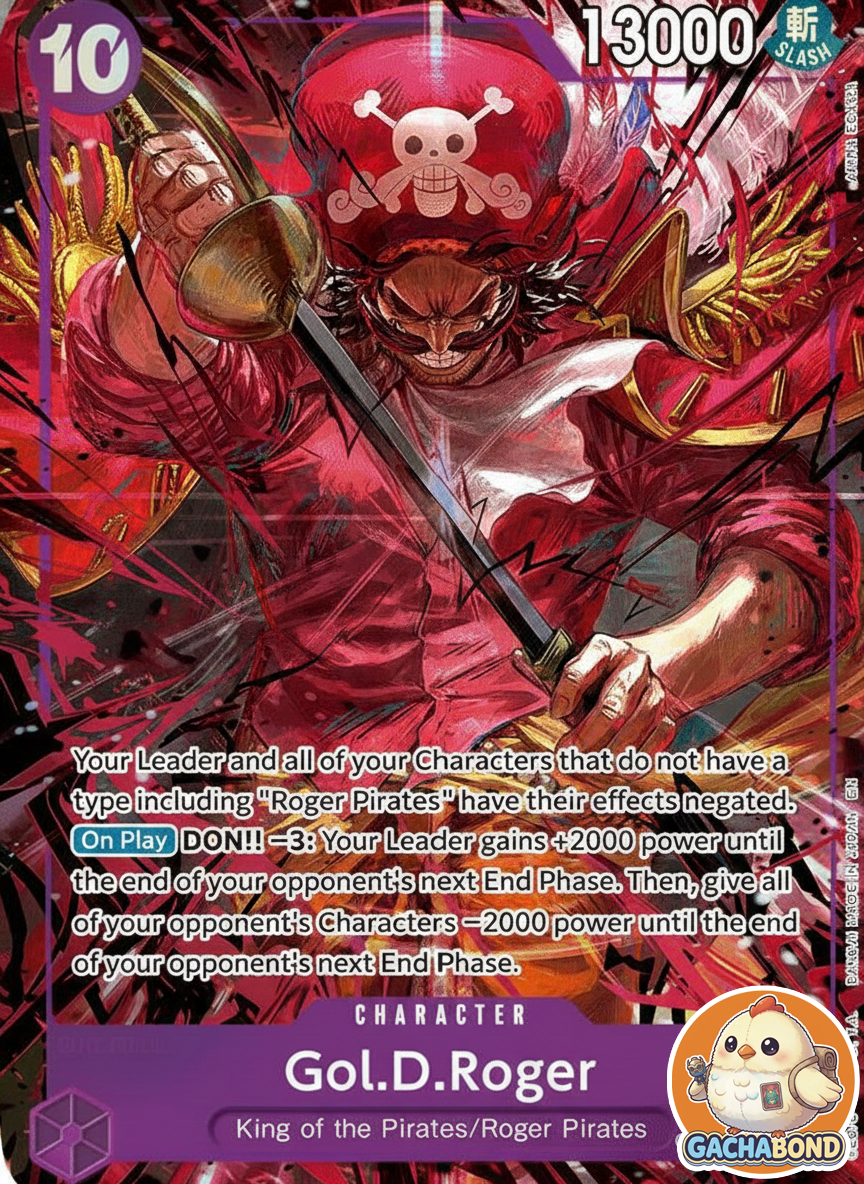 Gol.D.Roger (Alternate Art) - Carrying On His Will (OP13) - OP13-064