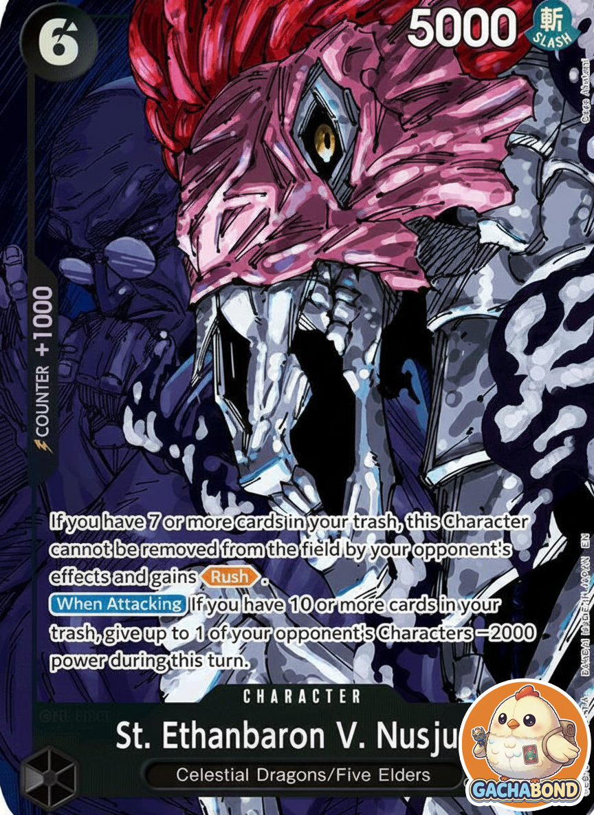 St. Ethanbaron V. Nusjuro (Alternate Art) - Carrying On His Will (OP13) - OP13-080