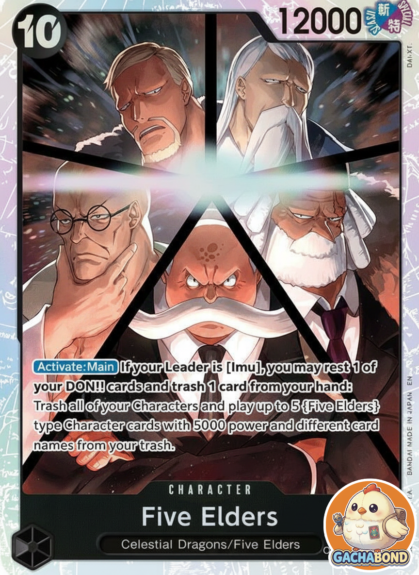 Five Elders - Carrying On His Will (OP13) - OP13-082