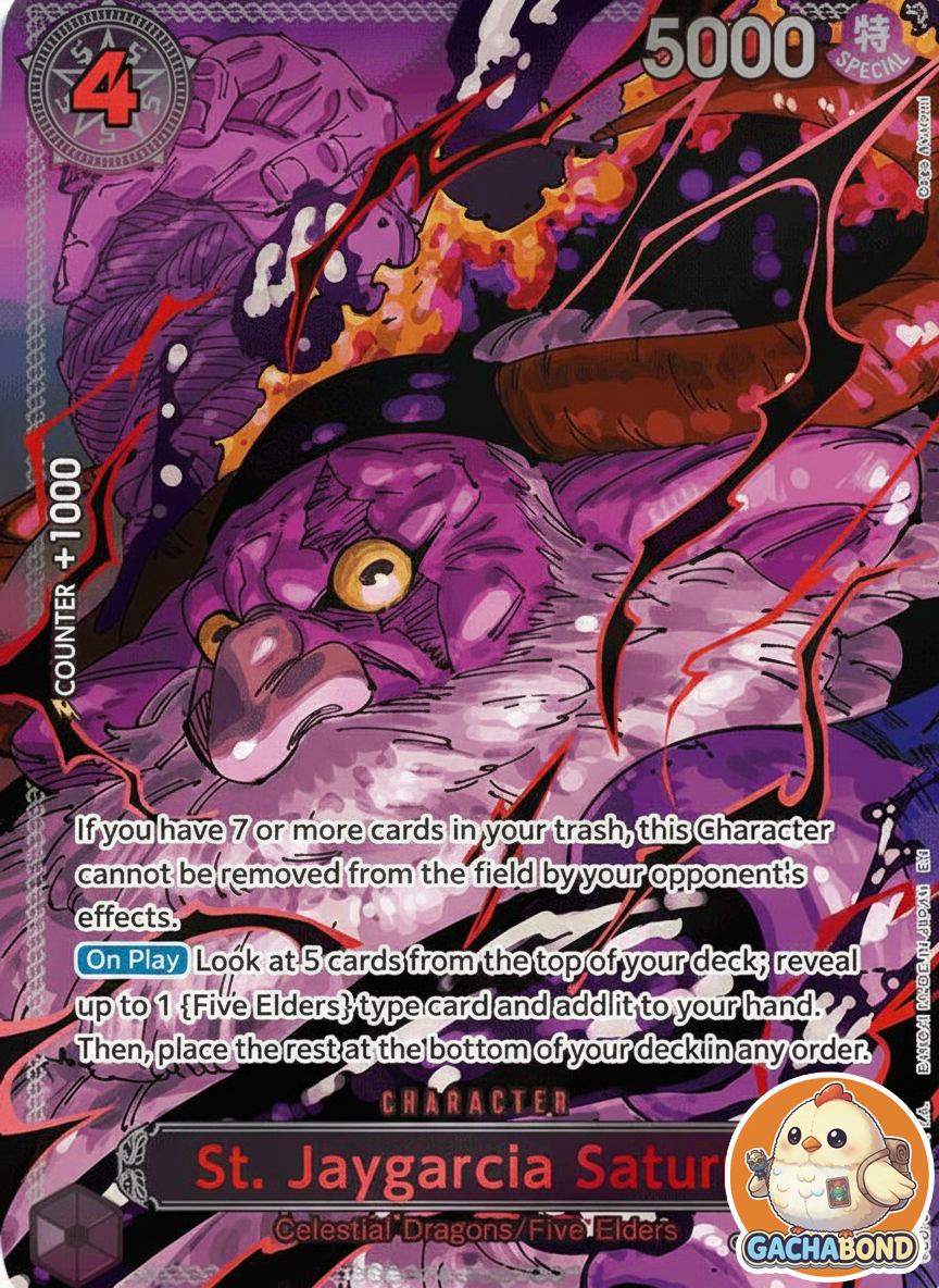 St. Jaygarcia Saturn (Parallel) - Carrying On His Will (OP13) - OP13-083