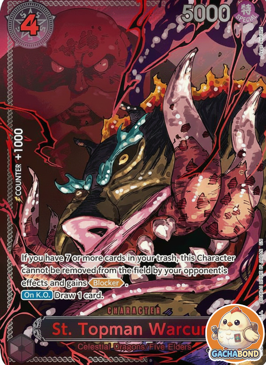 St. Topman Warcury (Parallel) - Carrying On His Will (OP13) - OP13-089