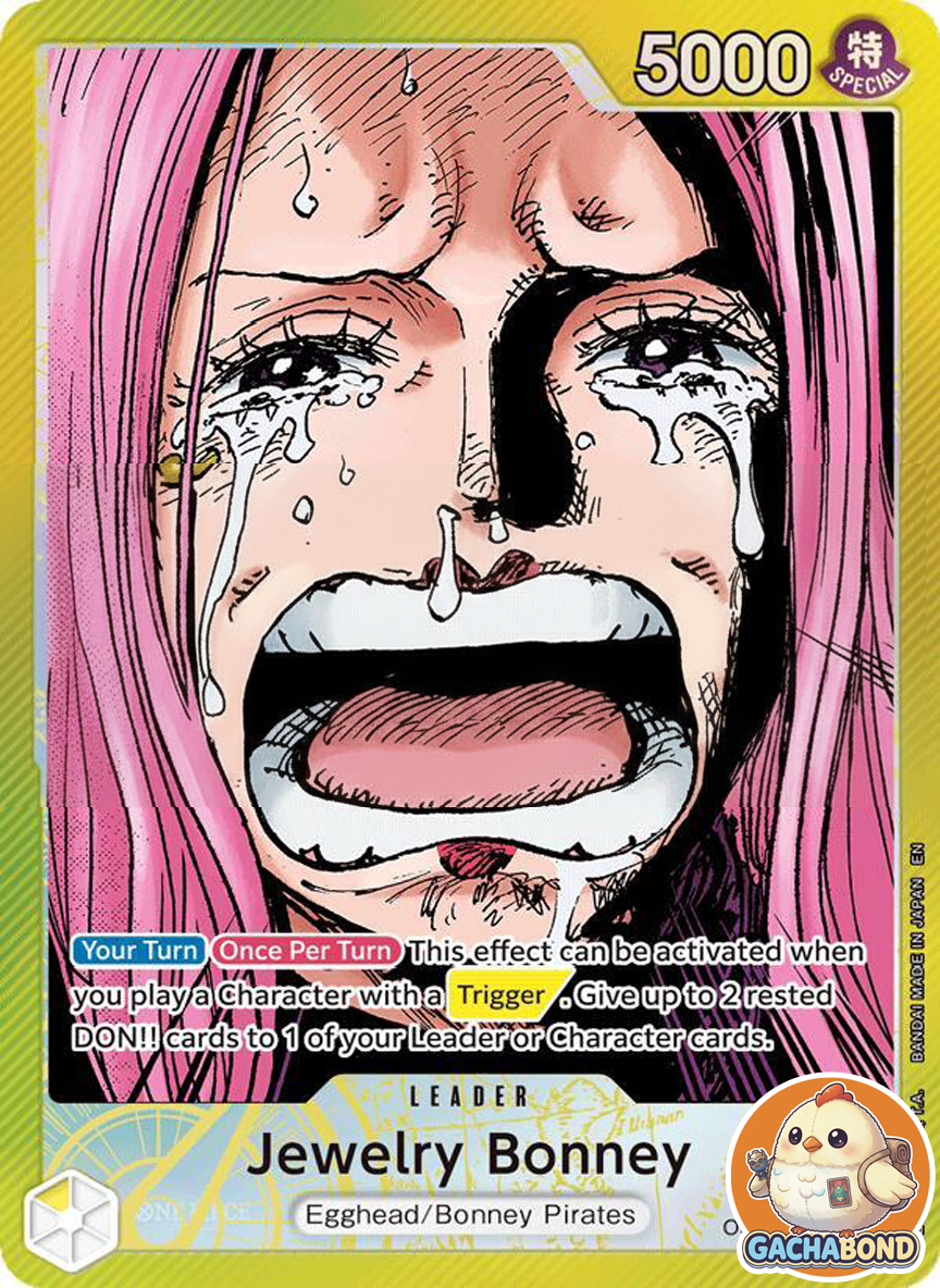 Jewelry Bonney (100) (Alternate Art) - Carrying On His Will (OP13) - OP13-100