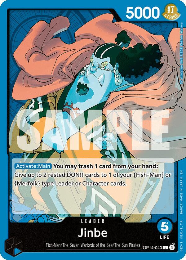 Jinbe - The Azure Sea's Seven (OP14) - OP14-040