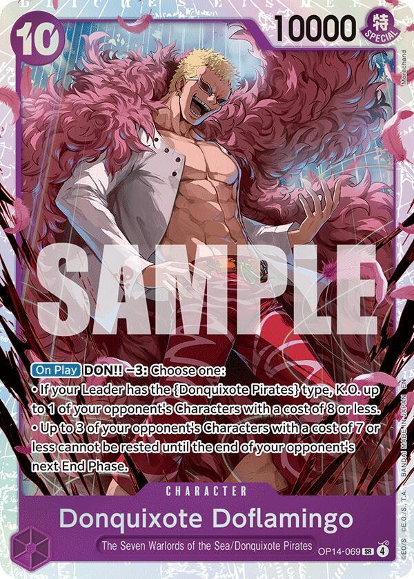 Donquixote Doflamingo - The Azure Sea's Seven (OP14) - OP14-069