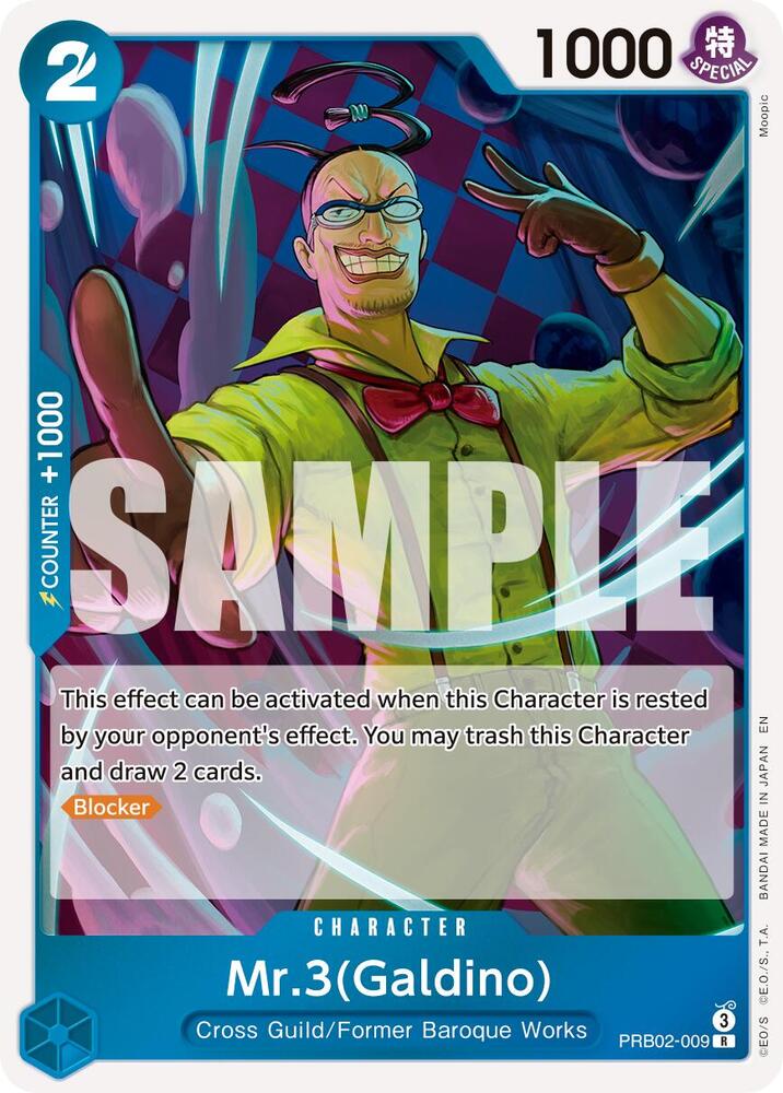 Mr.3(Galdino) - Premium Booster The Best Vol. 2 (PRB-02) - PRB02-009