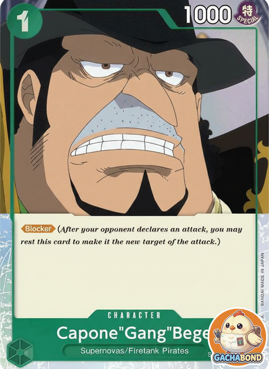 Capone"Gang"Bege (Full Art) - Premium Booster The Best (PRB-01) - ST02-004