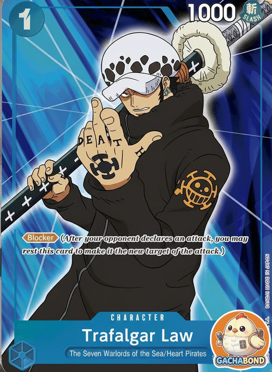 Trafalgar Law (Full Art) - Premium Booster The Best (PRB-01) - ST03-008