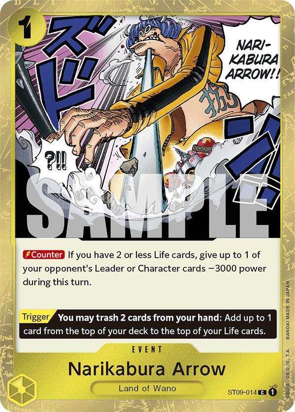 Narikabura Arrow (Jolly Roger Foil) - Premium Booster The Best (PRB-01) - ST09-014