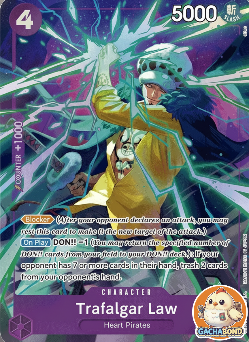 Trafalgar Law (Alternate Art) - Premium Booster The Best (PRB-01) - ST10-010