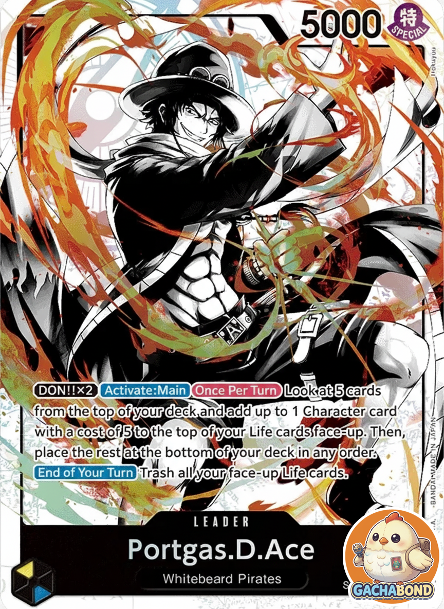 Portgas.D.Ace (Parallel) - Ultra Deck: The Three Brothers (ST-13) - ST13-002