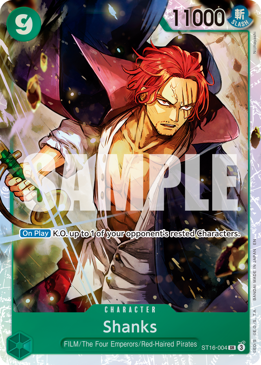 Shanks (Reprint) - Premium Booster The Best Vol. 2 (PRB-02) - ST16-004